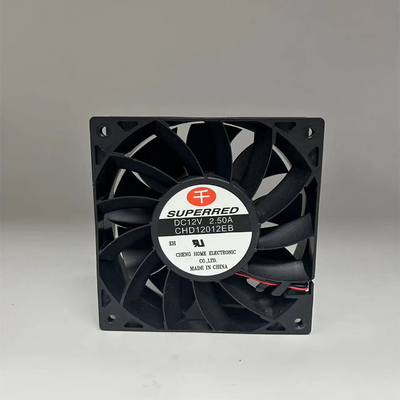 120x120x38mm DC CPU แฟน 0.2A ปัจจุบันการแก้ไขการเย็นที่ประสิทธิภาพ