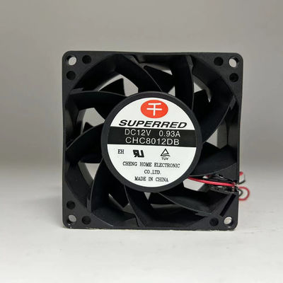 พัดลมขับเคลื่อน DC 2.4W 25x25x6.2 มม. กรอบพลาสติก PBT 94V0 พร้อมตัวเลือกเอาต์พุตสัญญาณ
