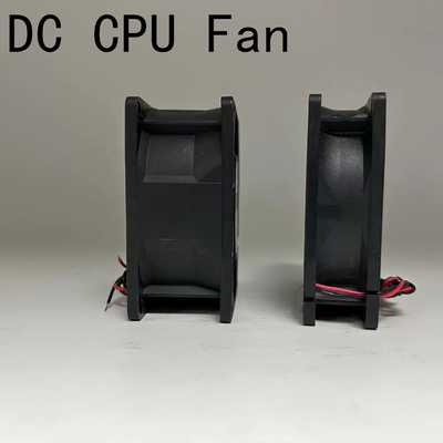 CPU สีดํา DC Fan 120x120x38mm พลาสติก PBT 94V0 กรอบ 35000 ชั่วโมง