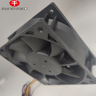 80 X 80 X 25mm 12V DC คอมพิวเตอร์พัดลม ด้วยมิติและการออกสัญญาณ optional