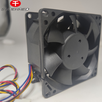 ประสิทธิภาพสูงและน่าเชื่อถือ 12V DC CPU Fan พลาสติก PBT 94V0 Frame