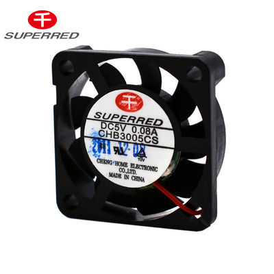 พัดลมระบายความร้อนตามแนวแกนเสียงรบกวนต่ำ 12V การไหลของอากาศสูง