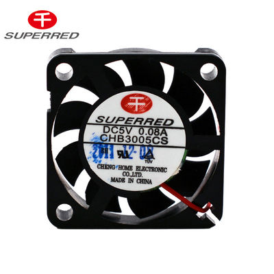 พัดลมระบายความร้อนตามแนวแกนเสียงรบกวนต่ำ 12V การไหลของอากาศสูง