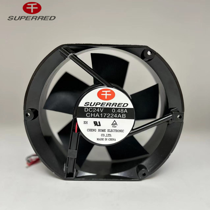 45 CFM กระแสอากาศ DC เครื่องปรับความเย็น AWG26 สายสลัด Lead สายพลาสติก PBT CPU เครื่องปรับความเย็น DC